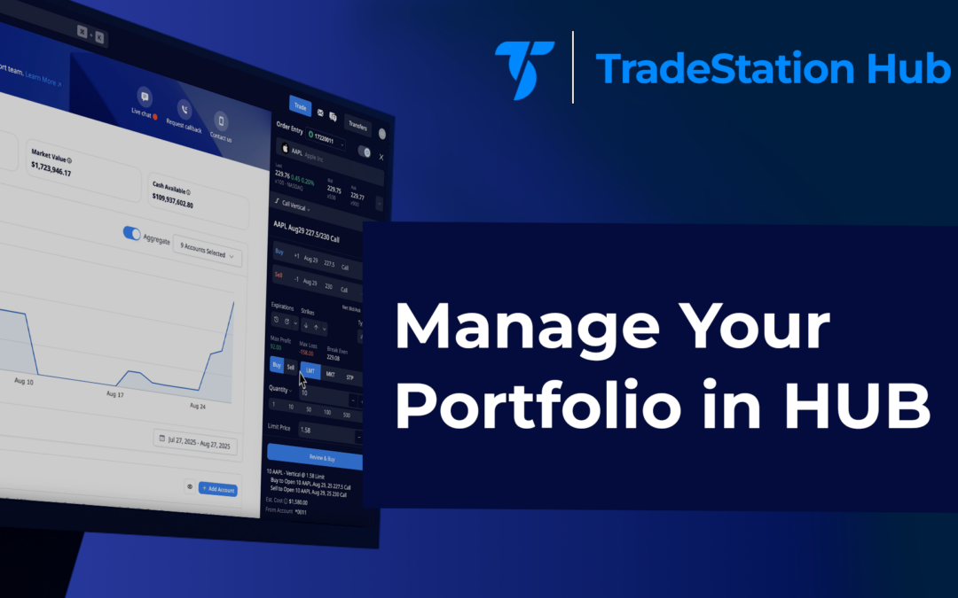 Take charge of your portfolio with TradeStation HUB