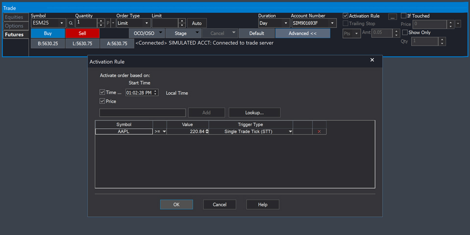 Postion management: TradeManager